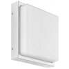 Applique murale LCD Esslingen LED Acier inoxydable, 1 lumière, Détecteur de mouvement