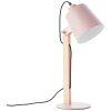 Lampe à poser Brilliant Swivel Bois clair, 1 lumière