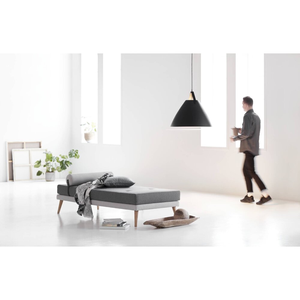 Suspension Design For The People by Nordlux STRAP Noir, 1 lumière main product photo