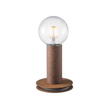 Lampe à poser Leuchten Direkt TURN ME Rouille, 1 lumière