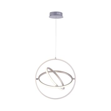 Suspension Leuchten-Direkt JELLA LED Nickel mat, 3 lumières