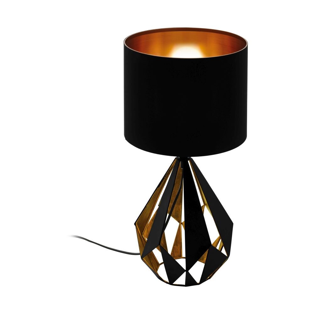 Lampe à poser EGLO CARLTON Cuivre, Noir, 1 lumière main product photo