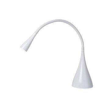 Lampe de bureau Lucide ZOZT LED Blanc, 1 lumière