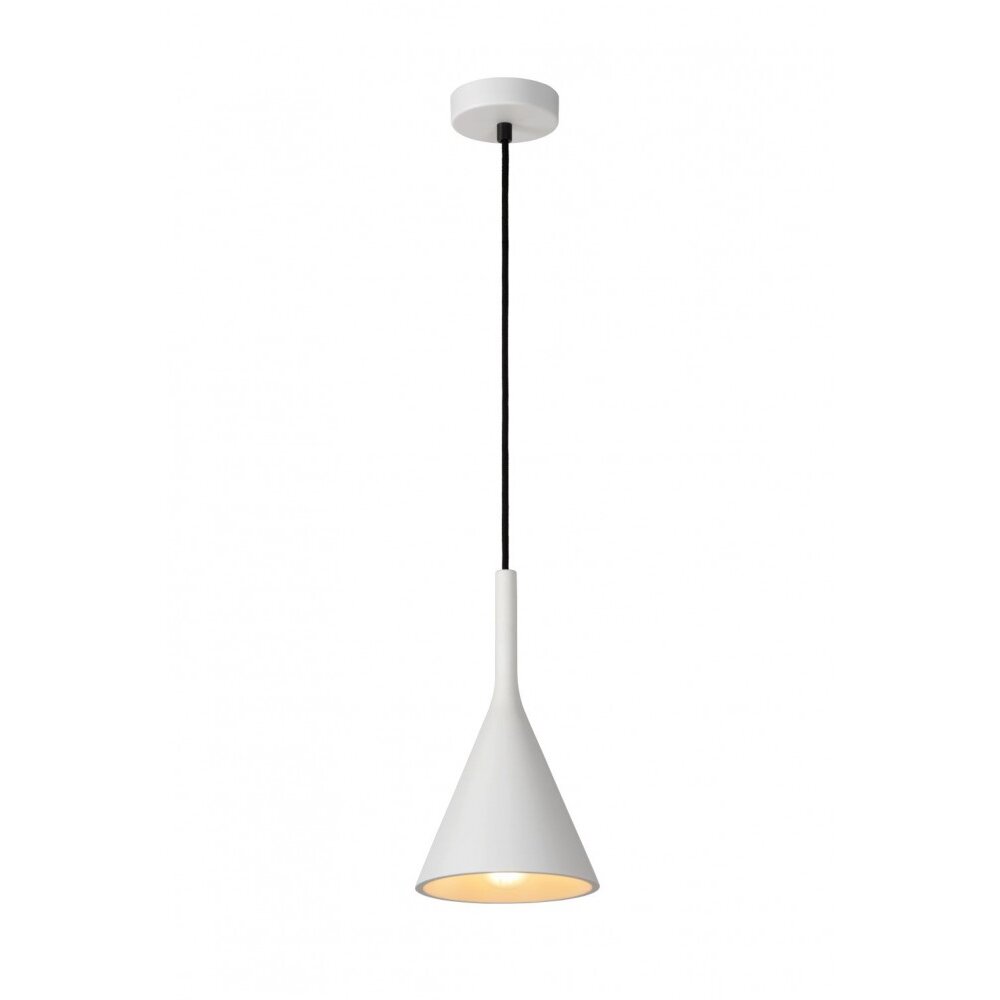 Suspension Lucide GIPSY Blanc, 1 lumière main product photo