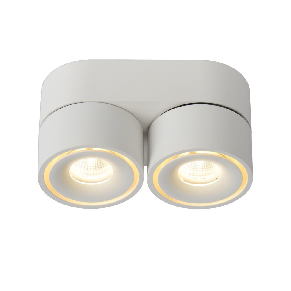 Plafonnier Lucide YUMIKO LED Blanc, 2 lumières main product photo