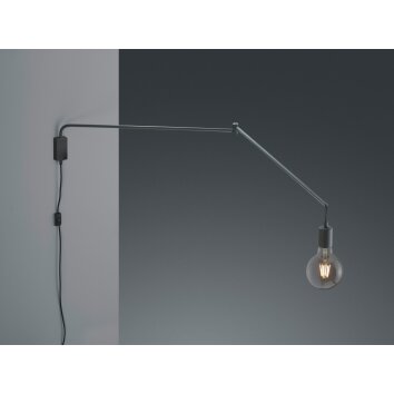 Applique murale Trio Line LED Noir, 1 lumière