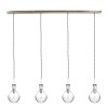 Suspension Steinhauer Elegance Transparent, 4 lumières