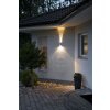 Applique murale Konstsmide Imola LED Gris, 2 lumières