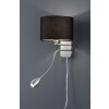 Applique murale Trio 2711 LED Chrome, Nickel mat, 2 lumières