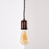 Suspension Vintage Lemone Brun, 1 lumière