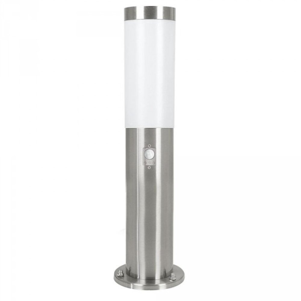 Lampadaire extérieur Eglo HELSINKI Acier inoxydable, 1 lumière, Détecteur de mouvement main product photo