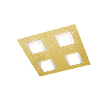 Plafonnier Grossmann BASIC LED Laiton, 4 lumières