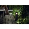 Borne lumineuse Philips Parterre LED Noir, 1 lumière