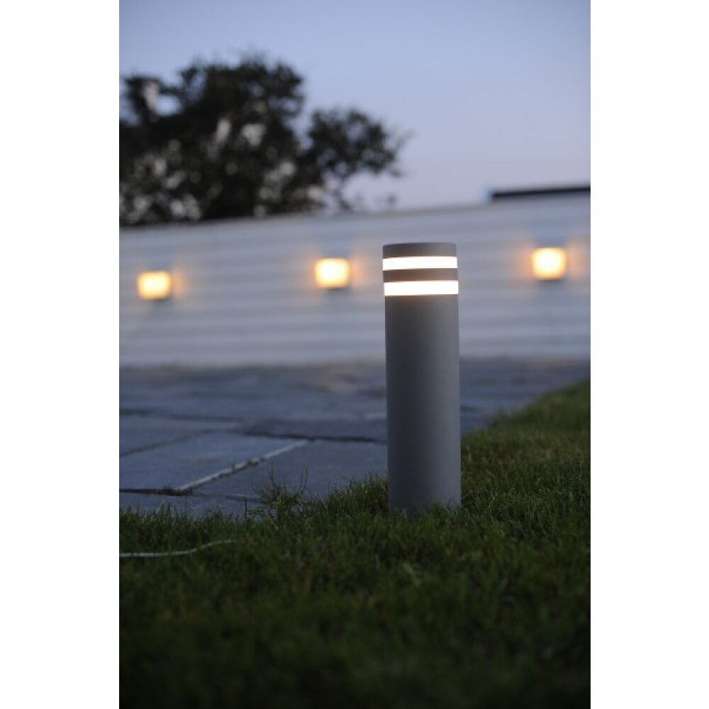 Borne d'éclairage LUTEC FOCUS Anthracite, 1 lumière main product photo