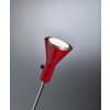 ES 57 LED Tecnolumen Projecteur Chrome, Rouge, 1 lumière