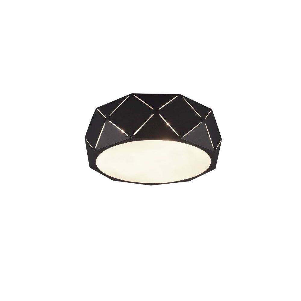 Plafonnier Trio Leuchten ZANDOR Noir, 3 lumières main product photo