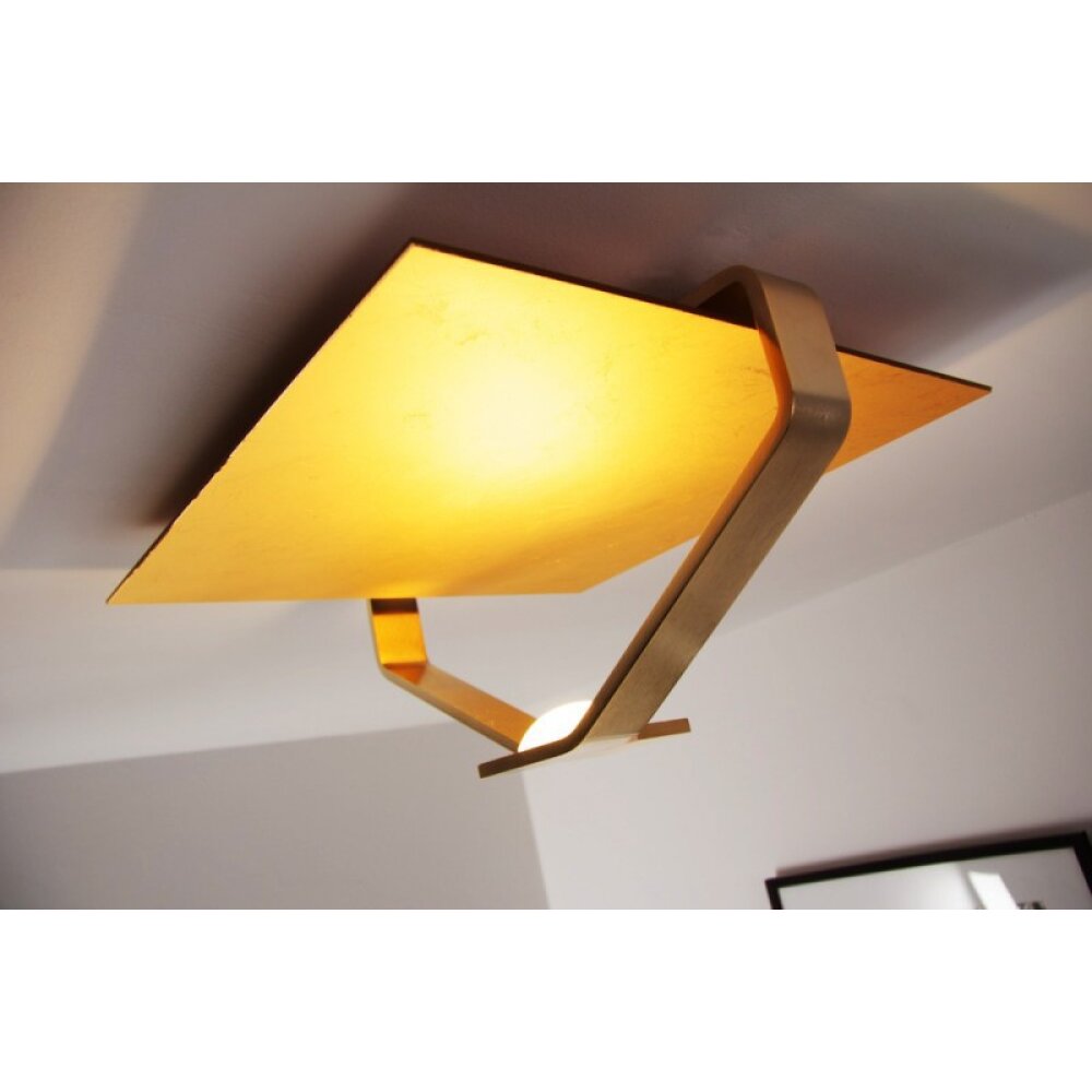 Plafonnier Elesi Luce LED Or, 1 lumière main product photo