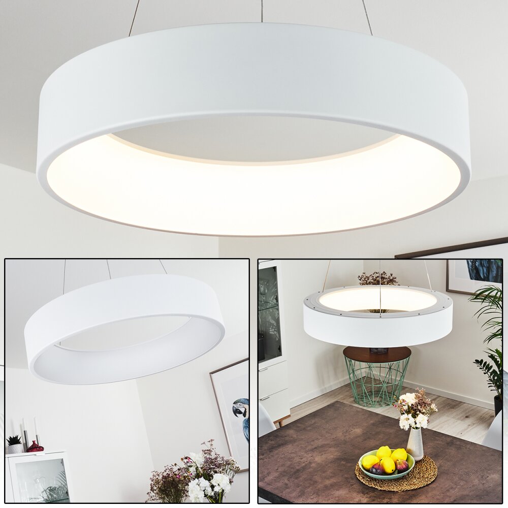 Suspension Kampala LED Blanc, 1 lumière main product photo