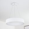Suspension Kampala LED Blanc, 1 lumière