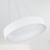 Suspension Kampala LED Blanc, 1 lumière