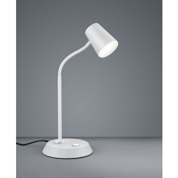 Lampe à poser Trio NARCOS LED Blanc, 1 lumière