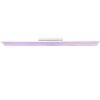 Plafonnier Brilliant Abie LED Blanc, 1 lumière, Télécommandes
