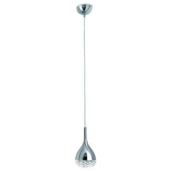 Suspension Mantra KHALIFA Chrome, 1 lumière Suspension Mantra KHALIFA Chrome, 1 lumière