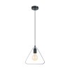 Suspension Eglo BEDINGTON Noir, 1 lumière