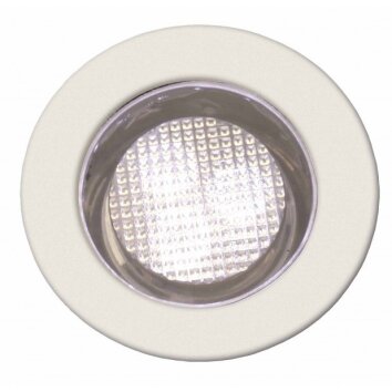 Set de spots encastrables Brilliant Cosa 30 LED Acier inoxydable, 10 lumières