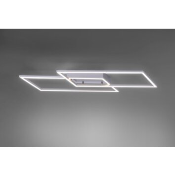 Plafonnier Paul Neuhaus INIGO LED Acier inoxydable, 2 lumières