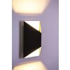 Applique extérieure Corozal LED Anthracite, Blanc, 2 lumières