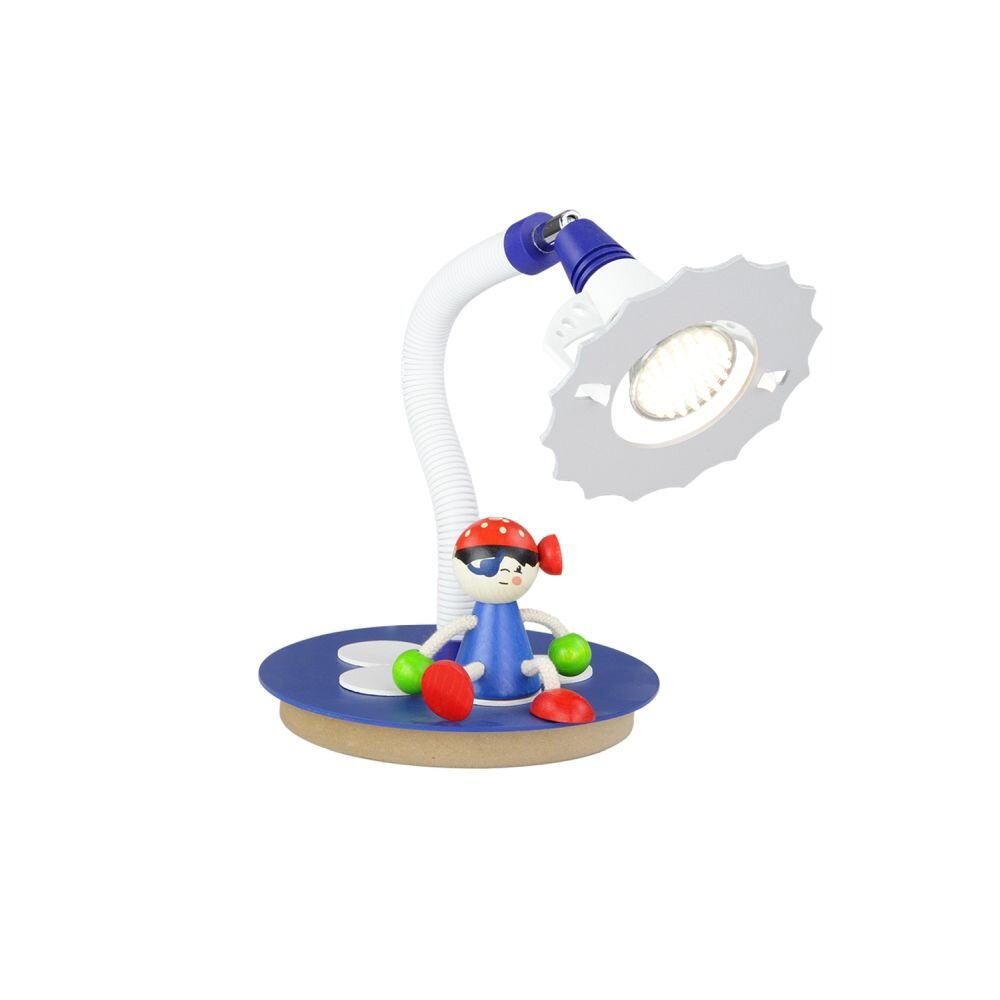 Lampe à poser Elobra JACK Bleu, 1 lumière main product photo