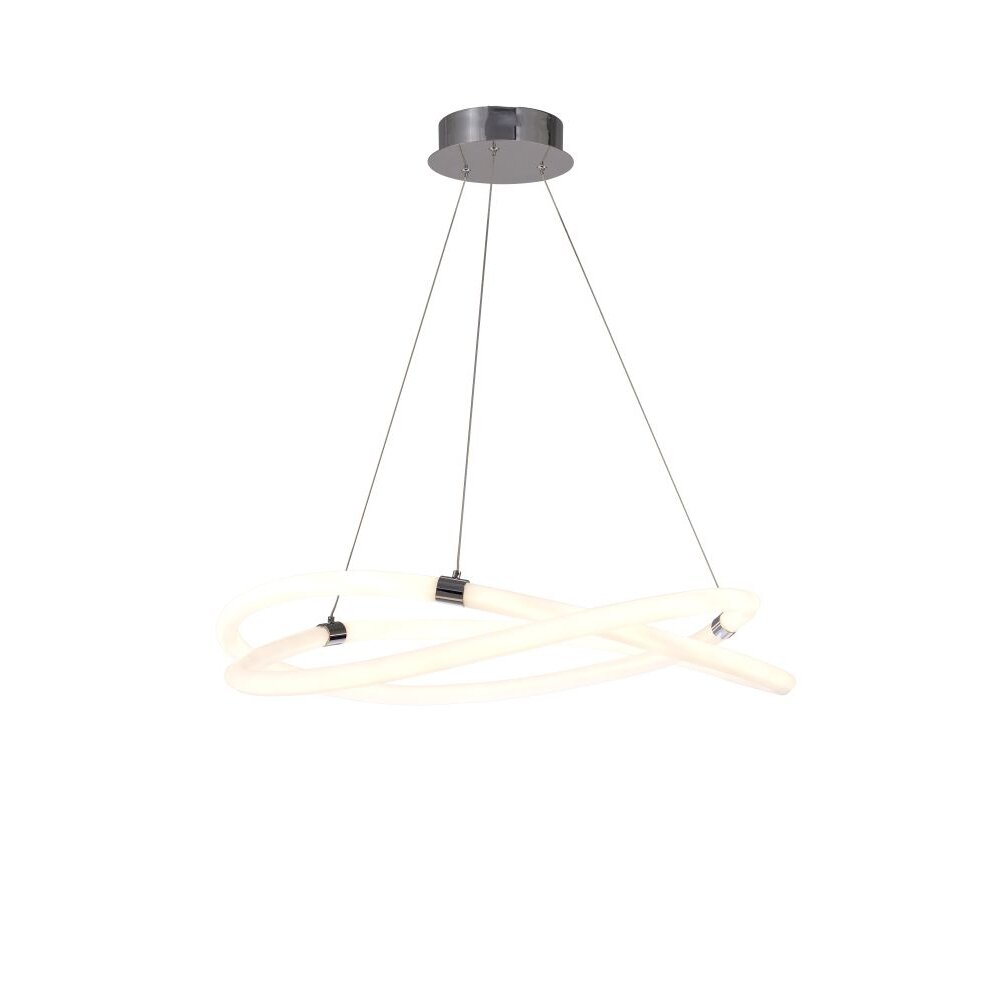 Suspension Mantra INFINITY LINE LED Chrome, Blanc, 1 lumière main product photo