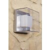 Applique murale d'extérieur Konstsmide SANREMO LED Acier inoxydable, Transparent, 9 lumières