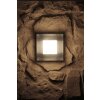 Applique murale d'extérieur Konstsmide SANREMO LED Acier inoxydable, Transparent, 9 lumières