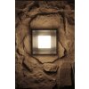 Applique murale d'extérieur Konstsmide SANREMO LED Acier inoxydable, Transparent, 9 lumières