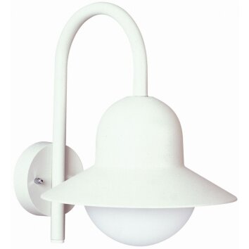 Applique extérieure Albert 662 Blanc, 1 lumière