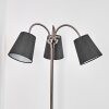 Lampadaire Ascona Nickel mat, 3 lumières