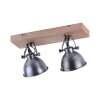Applique murale / Plafonnier Leuchten Direkt Bois clair, 2 lumières
