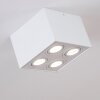 Plafonnier Baishan Blanc, 4 lumières