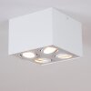 Plafonnier Baishan Blanc, 4 lumières