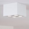 Plafonnier Baishan Blanc, 4 lumières