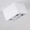 Plafonnier Baishan Blanc, 4 lumières