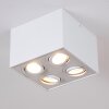 Plafonnier Baishan Blanc, 4 lumières