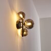Applique murale Chariton LED Noir, 3 lumières
