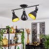 Plafonnier Koppom Noir, 3 lumières