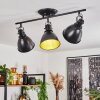 Plafonnier Koppom Noir, 3 lumières