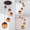 Suspension Degevos Brun, 5 lumières