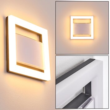 Applique murale d'extérieur Linna LED Aluminium, 1 lumière