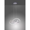 Suspension Paul Neuhaus MELINDA LED Acier inoxydable, 1 lumière